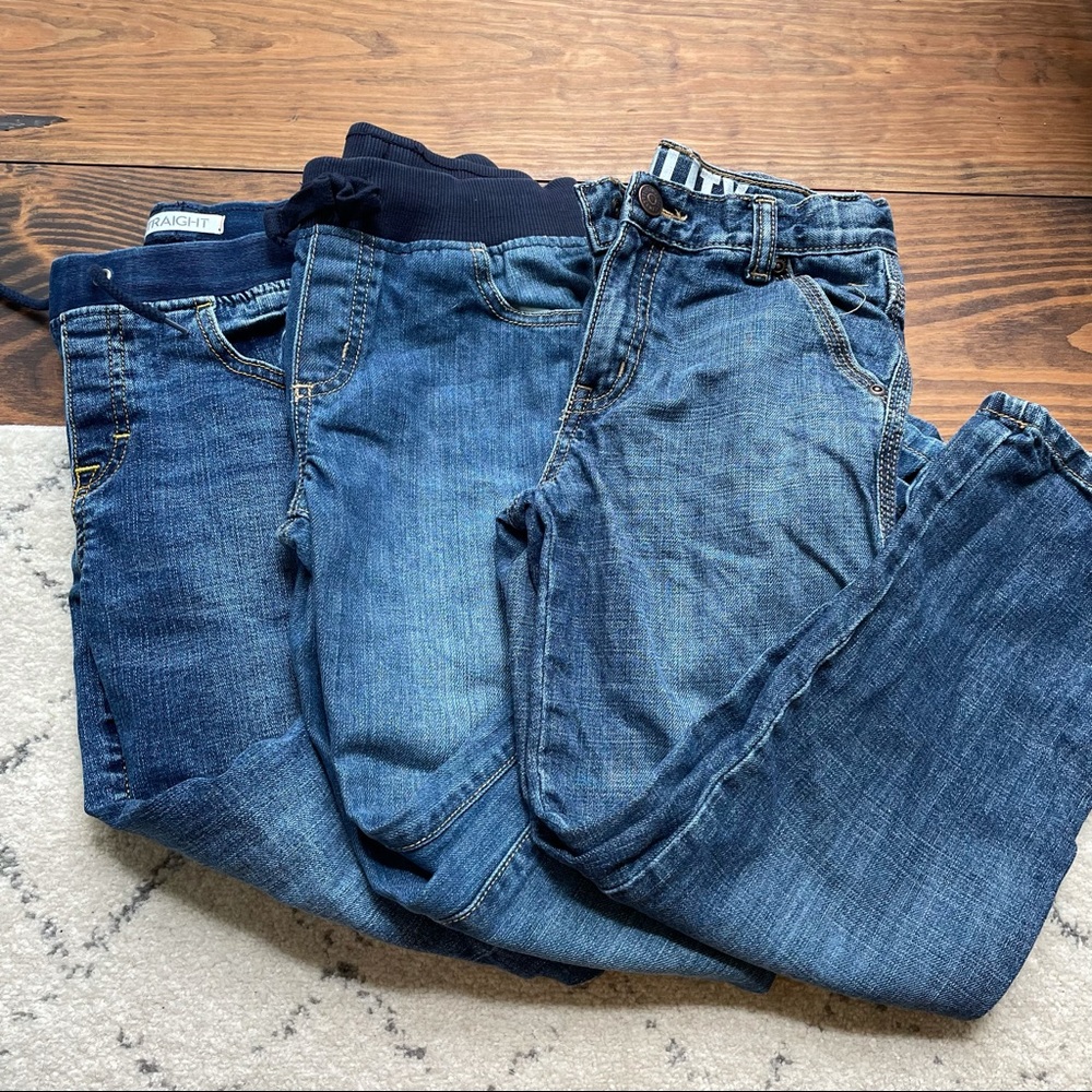 Bundle 3 pairs boys jeans. Gymboree size 7